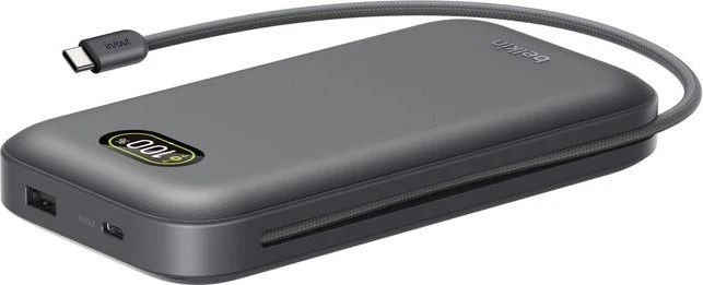 Belkin UltraCharge Pro Laptop-Powerbank 27K grau