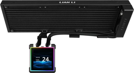 Lian Li HydroShift II LCD-S 360 Fanless, schwarz