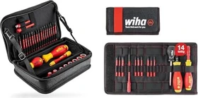 Wiha SoftFinish electric slimVario 7209N Bitset/Steckschlüsselsatz inkl. Tasche, 32-tlg.