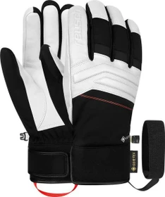 Reusch Jupiter Gore-Tex Skihandschuhe black/white/fluo red
