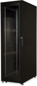 Digitus Professional Unique Serie Serverschrank 42HE, Plexiglastür, IP2X, schwarz, 1000mm tief