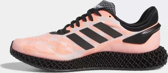 adidas 4D Run 1.0 signal coral/core black/cloud white