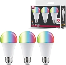Paulmann SmartHome Zigbee LED Birne E27 11W RGBW, 3 Stück