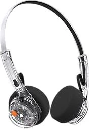 defunc Mondo Freestyle On-Ear Headphones transparent