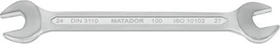 Matador 0100 Doppelmaulschlüssel, 24/26x265mm