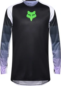 Fox Racing Flexair Grid Trikot langarm schwarz/violett (Herren)
