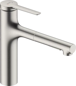 Hansgrohe Zesis M33 160 2jet ausziehbar edelstahl finish