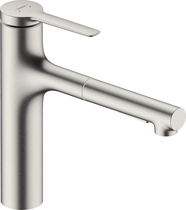 Hansgrohe Zesis M33 160 2jet ausziehbar edelstahl finish