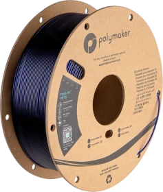Polymaker PolyLite PETG, Translucent Blue, Spule, 1.75mm, 1.00kg