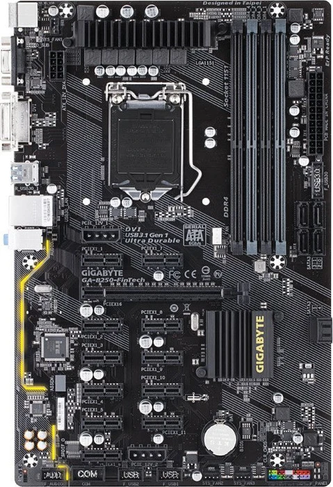 GIGABYTE GA-B250-FinTech (Intel 1151)
