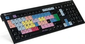 LogicKeyboard Nero Slim Line Avid Media Composer PC, USB, FR (LKB-MCOM4-BJPU-FR)