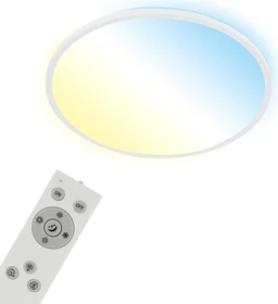 Briloner Slim LED Deckenleuchte 31W 48cm weiß