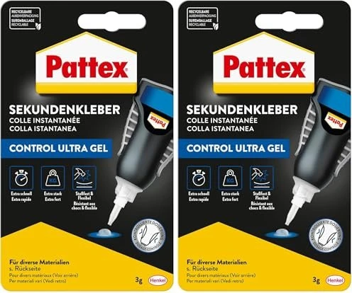 Pattex PSG5C Ultra Gel Matic Sekundenkleber, 3g