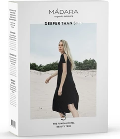 Madara Deeper Than Skin Creme 25ml + Fluid 25ml + Reinigungsschaum 150ml Geschenkset