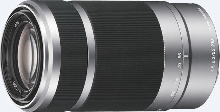 Sony E 55-210mm 4.5-6.3 OSS silber