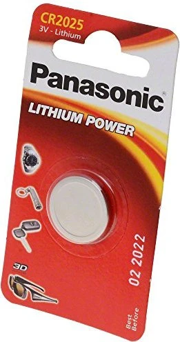 Panasonic CR2025, 2er-Pack