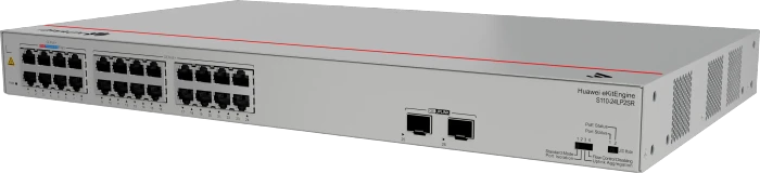 Huawei eKit SME Network eKitEngine S110 Series Rackmount Gigabit Switch, 24x RJ-45, 2x SFP, 124W PoE+