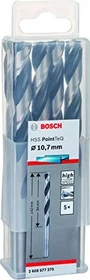 Bosch Professional HSS PointTeQ Spiralbohrer, 10.7x94x142mm, 5 Stück