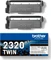 Brother Toner TN-2320 schwarz hohe Kapazität, 2er-Pack Vorschaubild