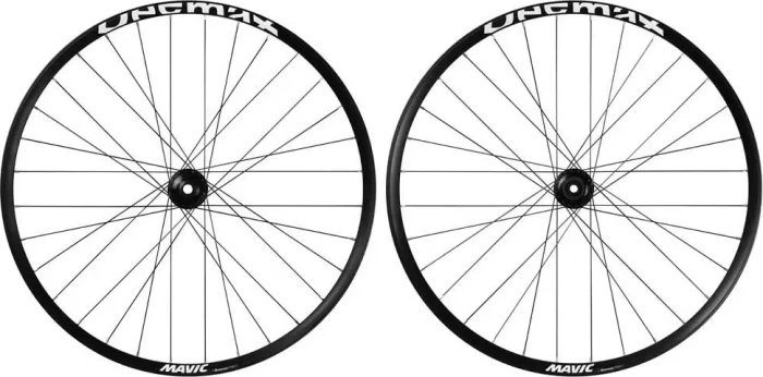 Mavic Deemax Park 32H/32H 22mm/30mm 27.5" 20x110 TA/12x148 TA Shimano HG 6-Loch Disc Laufradsatz