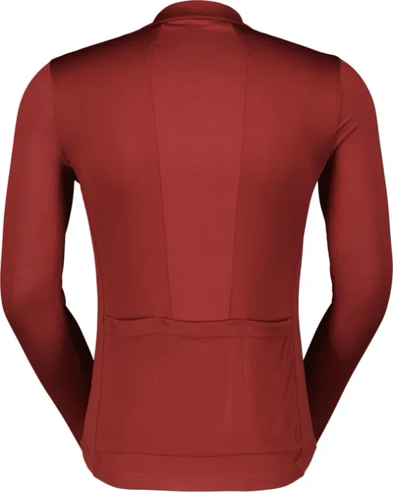 Scott Endurance 10 Trikot langarm wood red/dusk red (Herren)