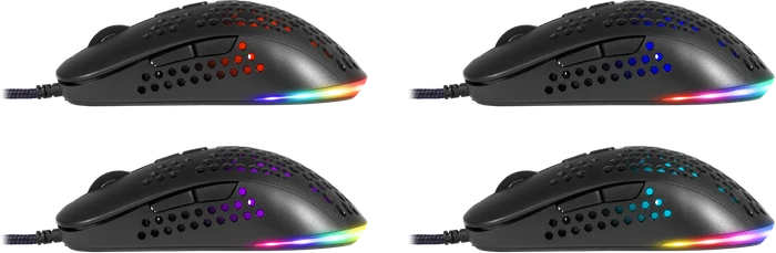 Defender Shepard GM-620L RGB Gaming Mouse schwarz, USB