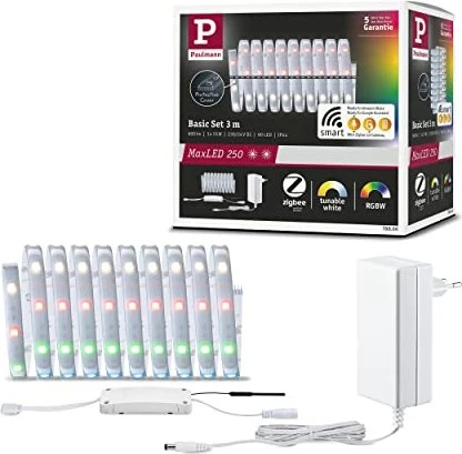 Paulmann MaxLED 250 Basisset Strip LED-Streifen 15W RGBW beschichtet 3m