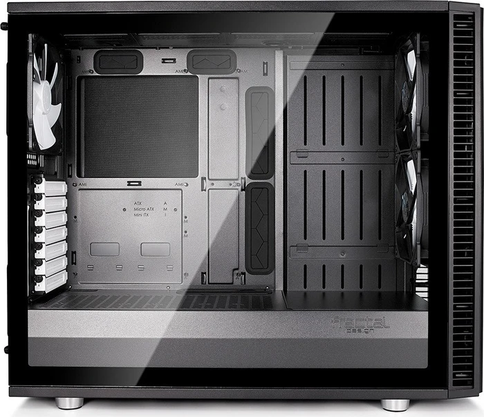 Fractal Design Define S2 Black, Glasfenster, schallgedämmt