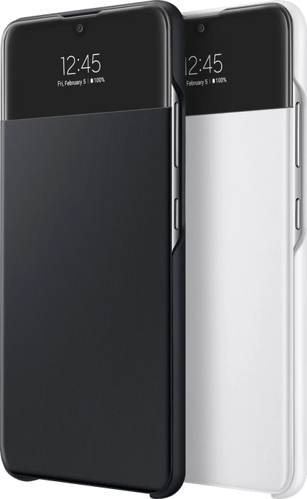 Samsung S-View Wallet Cover für Galaxy A32 schwarz