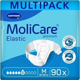 Hartmann MoliCare Premium Elastic 6 Tropfen Schutzhose Größe M, 90 Stück (3x 30 Stück)