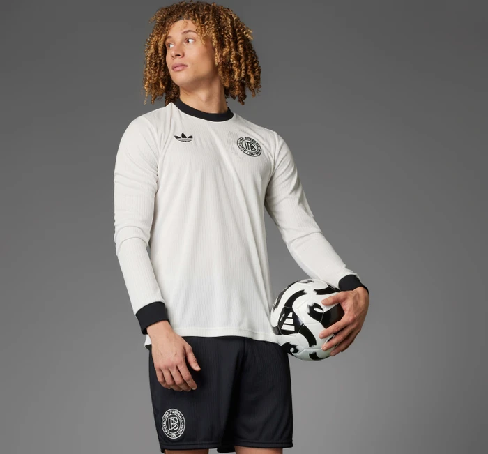 adidas Deutschland Anniversary Trikot langarm cloud white/black (Herren)