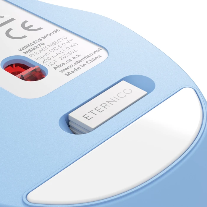 Eternico MSB270 Wireless Office Mouse blau, USB/Bluetooth