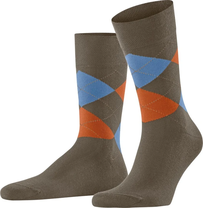 Falke Sensitive Argyle Socken covert gre (Herren)