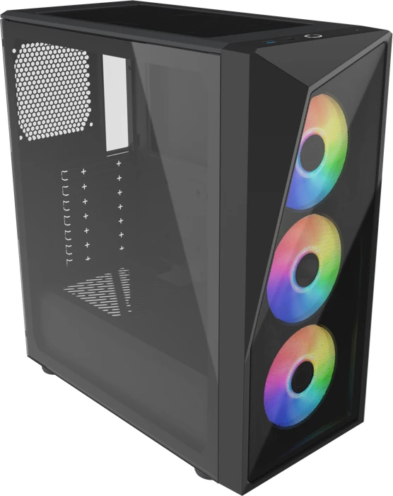 Cooler Master CMP 520, schwarz, Glasfenster