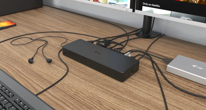 i-tec Dual Display Docking Station, USB-B 3.0 [Buchse]