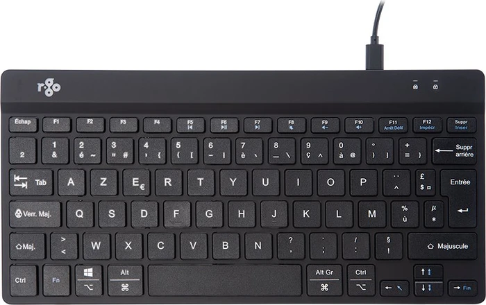 R-Go Compact Break, schwarz, USB, FR