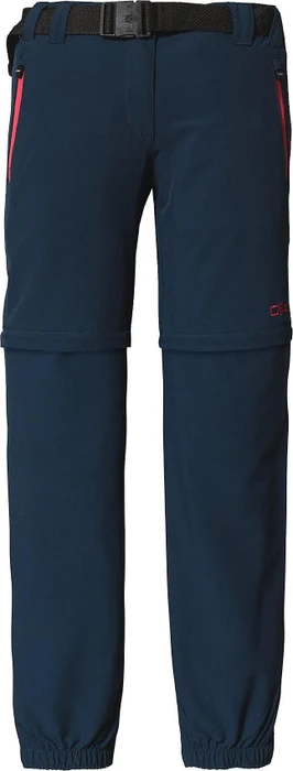 CMP Zip Off Stretch Zip-Off Hose lang blue/red kiss (Junior)