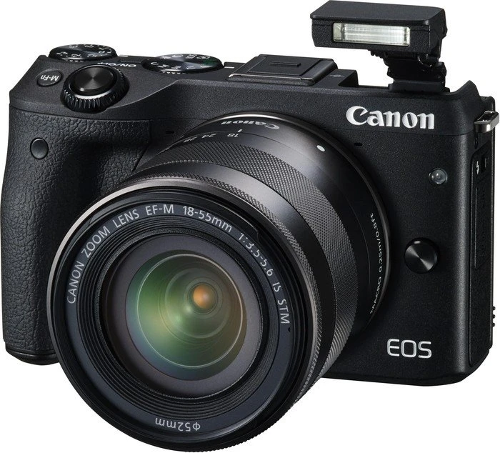 Canon EOS M3 mit Objektiv EF-M 18-55mm 3.5-5.6 IS STM