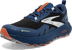 Brooks Cascadia 17 GTX black/blue/firecracker (Herren)