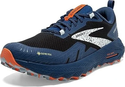 Brooks Cascadia 17 GTX black/blue/firecracker (Herren)