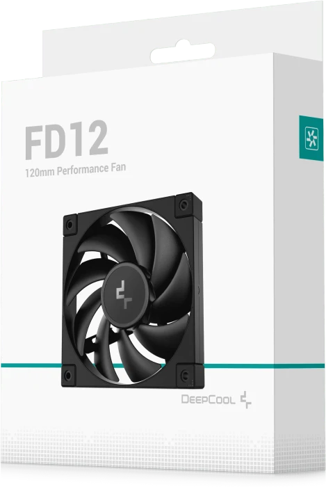 DeepCool FD12, schwarz, 120mm