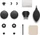 DJI Dual Lens Replacement Kit für Osmo 360 II (CP.OS.00000676.01)