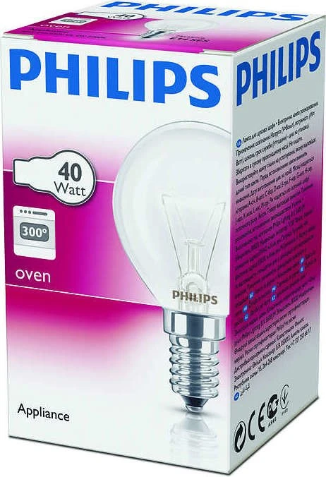 Philips Specialty E14 40W Backofenlampe