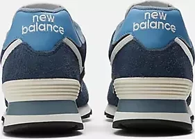 New Balance 574 navy/light blue