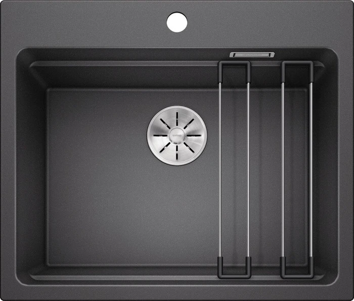 Blanco Etagon 6 InFino Einbau Becken mittig anthrazit