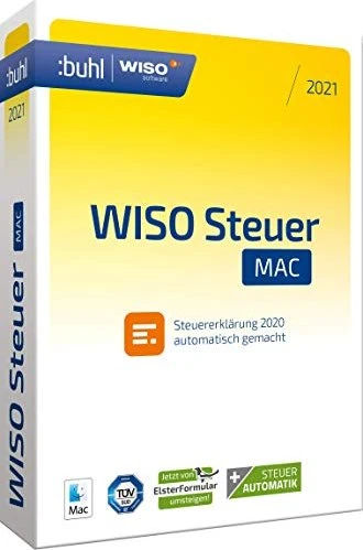 Buhl Data WISO Steuer:Mac 2021, FFP (deutsch) (MAC)