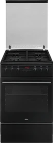 Amica SHEG 904 000 SM Elektroherd mit Gas-Kochfeld