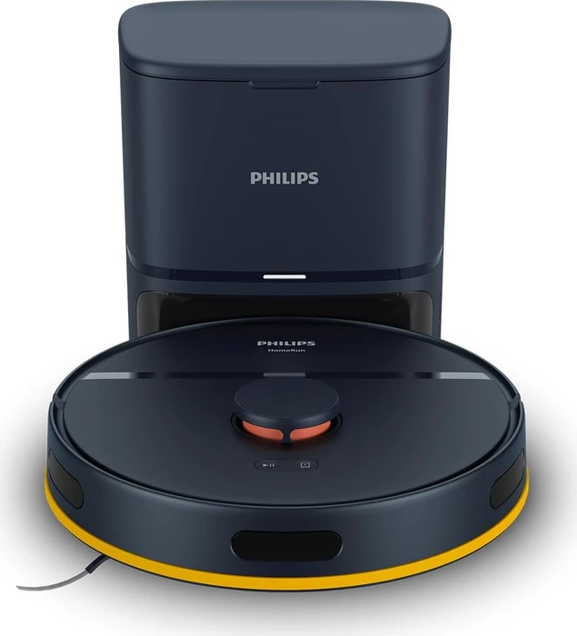 Philips XU2100/10 HomeRun 2000 Series Saug-/Wischroboter mitternachtsblau inkl. Absaugstation
