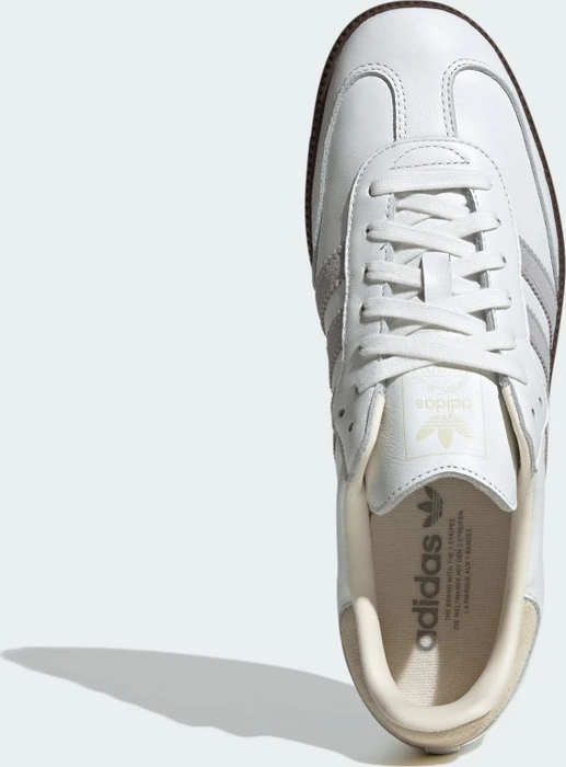 adidas Samba core white/grey two/cream white