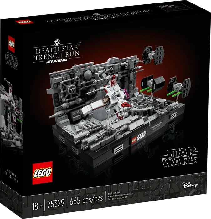 LEGO Star Wars - Death Star Trench Run Diorama